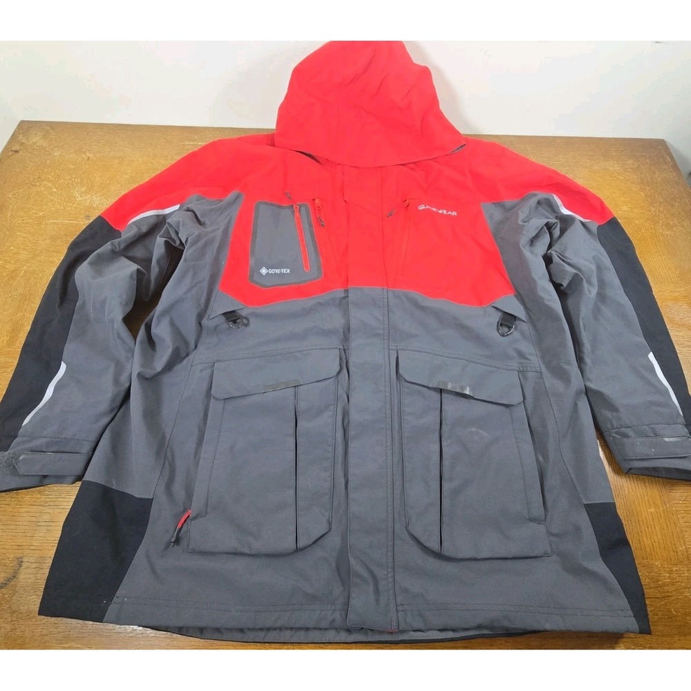 Cabela's Guidewear Gore-Tex Parka Jacket Men's 2XLT Waterproof Hooded Fishing